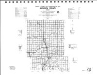 Audubon County Highway Map, Guthrie County 1989